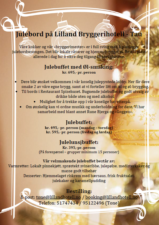 Julebord 2016